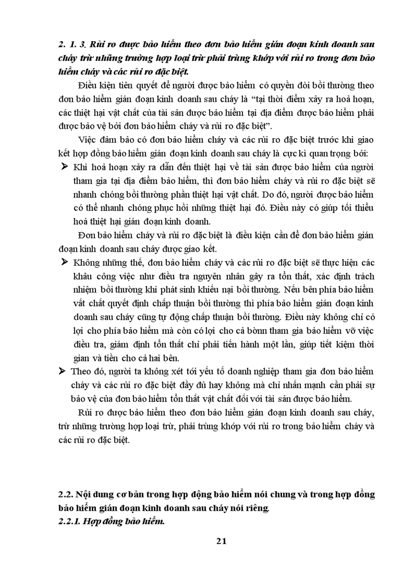 image for page Nâng cao chất lượng và hiệu quả hoạt động kinh doanh bảo hiểm gián đoạn kinh doanh sau cháy tại Bảo Việt Hà Nội.