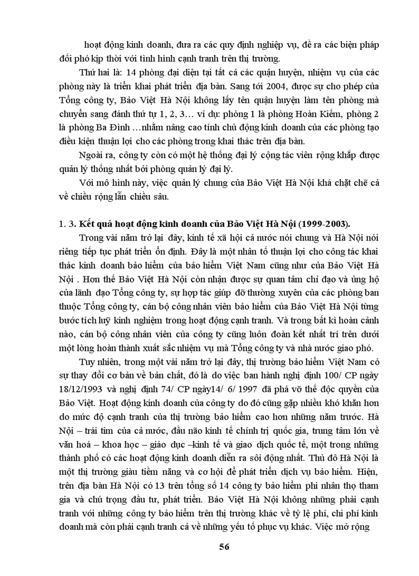image for page Nâng cao chất lượng và hiệu quả hoạt động kinh doanh bảo hiểm gián đoạn kinh doanh sau cháy tại Bảo Việt Hà Nội.