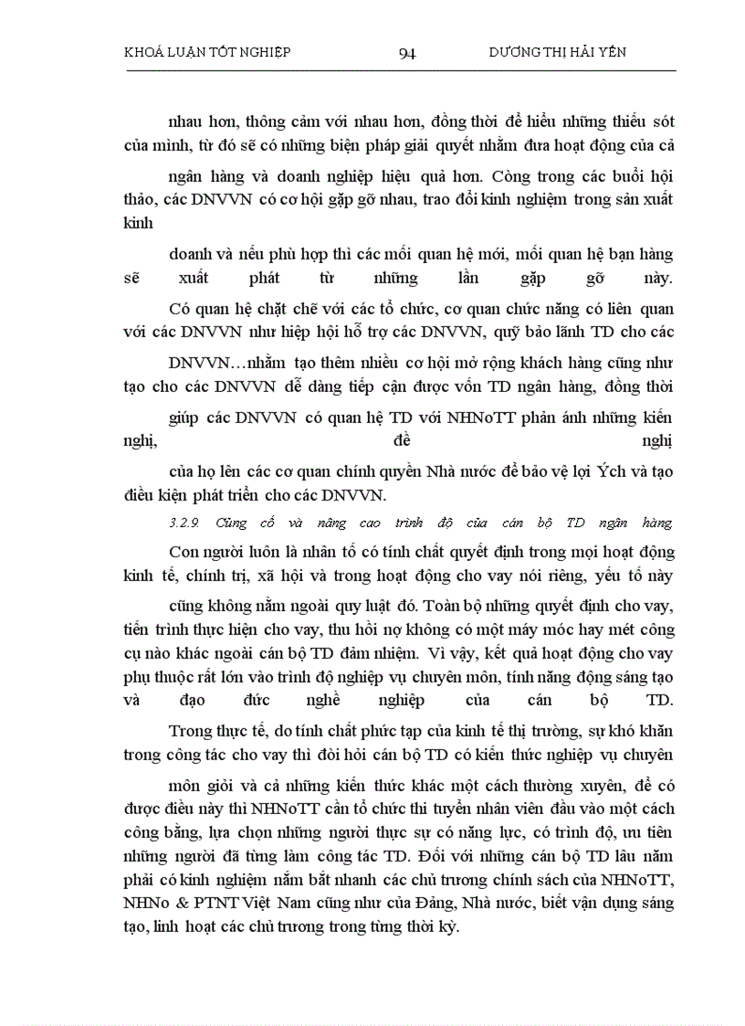 image for page Giải pháp mở rộng tín dụng đối với DNVVN tại NHNo & PTNT huyện Thanh Trì, Hà Nội