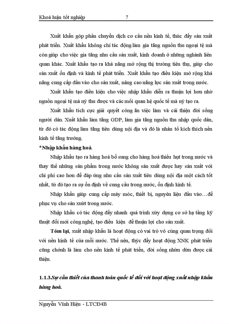 image for page Phát triển các phương thức TTQT phục vụ XNK tại ngân hàng công thương Bắc Ninh