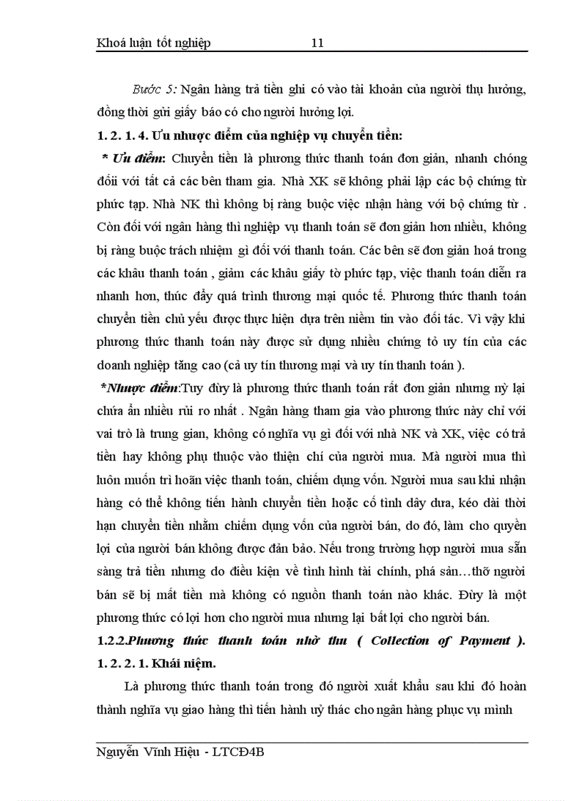 image for page Phát triển các phương thức TTQT phục vụ XNK tại ngân hàng công thương Bắc Ninh