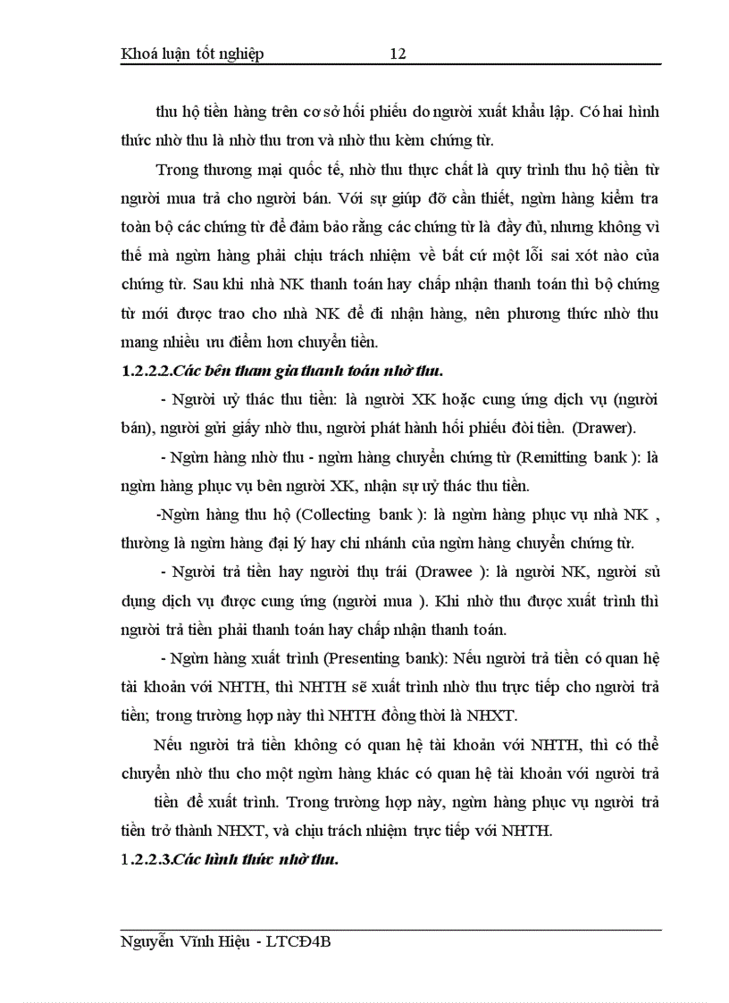 image for page Phát triển các phương thức TTQT phục vụ XNK tại ngân hàng công thương Bắc Ninh