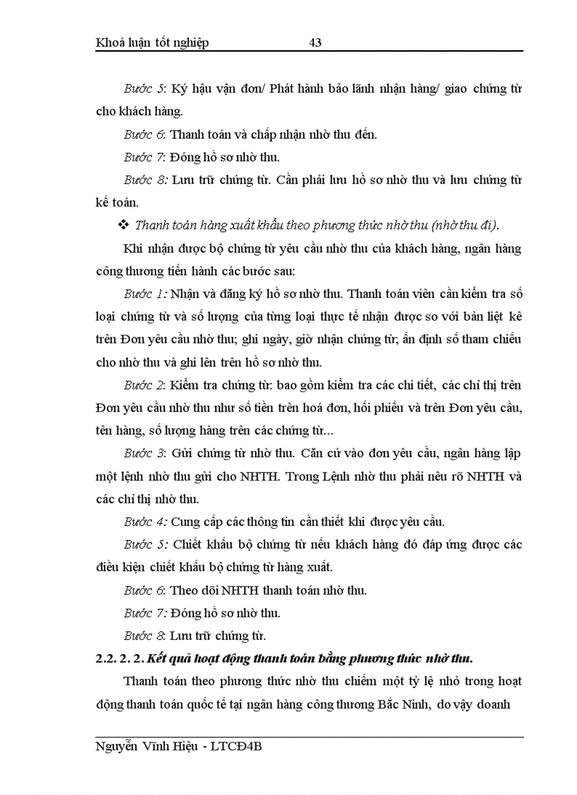 image for page Phát triển các phương thức TTQT phục vụ XNK tại ngân hàng công thương Bắc Ninh