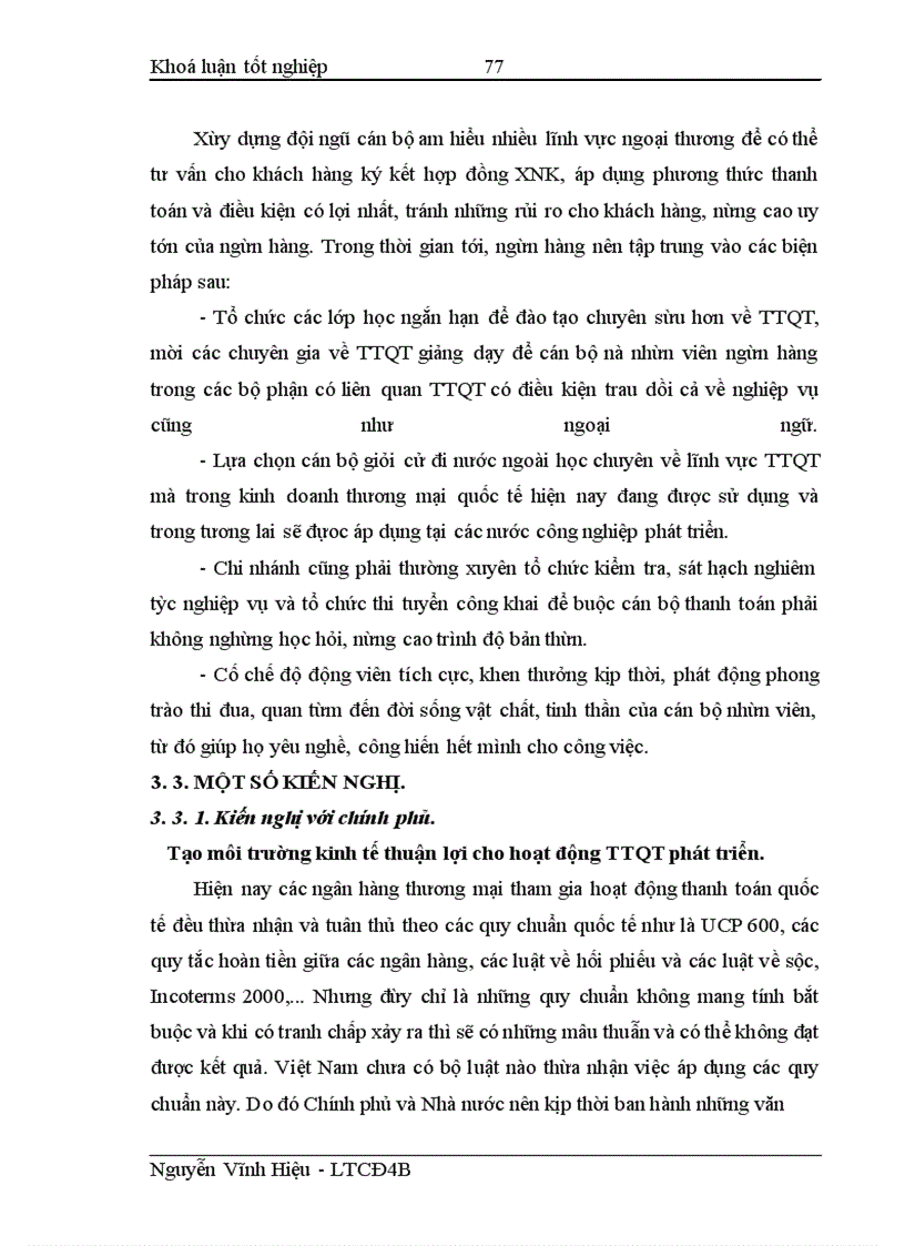 image for page Phát triển các phương thức TTQT phục vụ XNK tại ngân hàng công thương Bắc Ninh