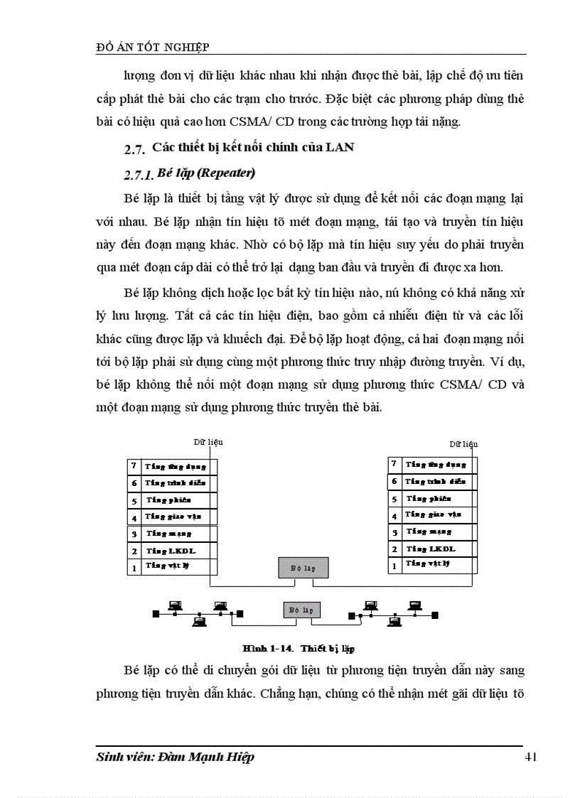 image for page Vai trò là thiết bị tại lớp 3 của mô hình OSI