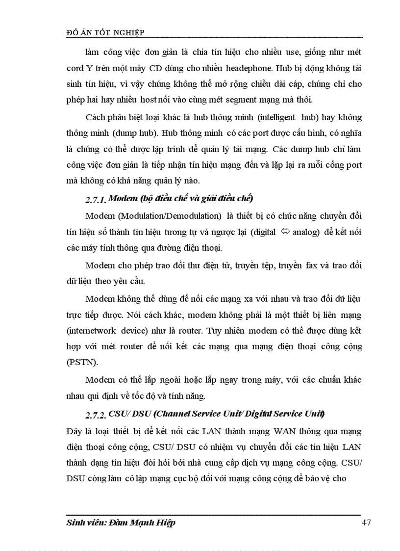 image for page Vai trò là thiết bị tại lớp 3 của mô hình OSI