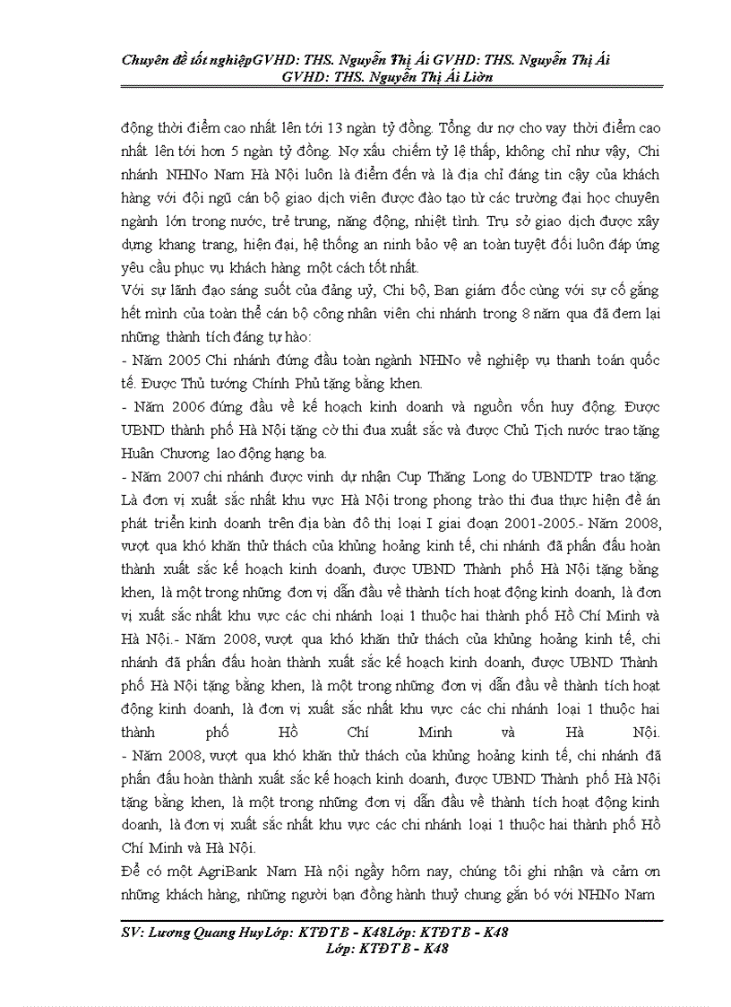 image for page Thẩm định dự án đầu tư vay vốn trung và dài hạn tại Ngân hàng nông nghiệp và Phát triển nông thôn Nam Hà Nội.Thực trạng và giải pháp.