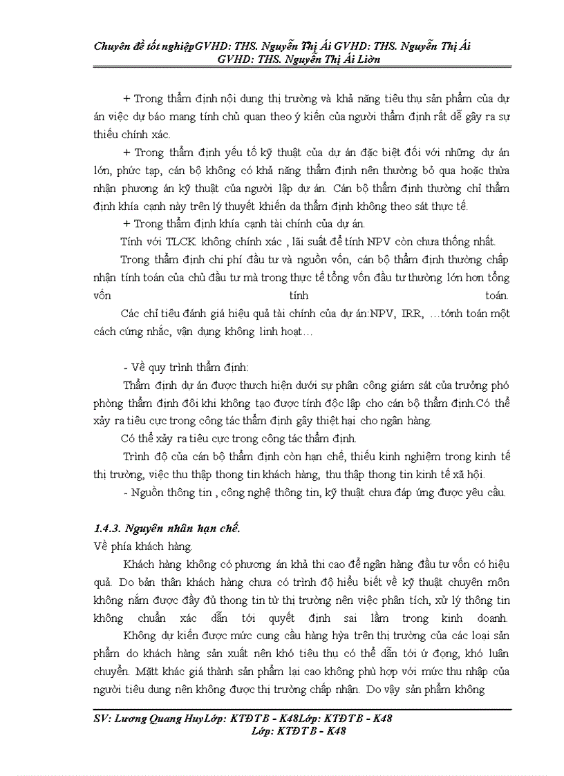 image for page Thẩm định dự án đầu tư vay vốn trung và dài hạn tại Ngân hàng nông nghiệp và Phát triển nông thôn Nam Hà Nội.Thực trạng và giải pháp.