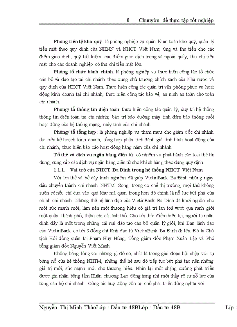 image for page Hoàn thiện công tác thẩm định các dự án vay vốn của nhóm khách hàng doanh nghiệp lớn tại Ngân hàng thương mại cổ phần công thương Việt Nam chi nhánh Ba Đình