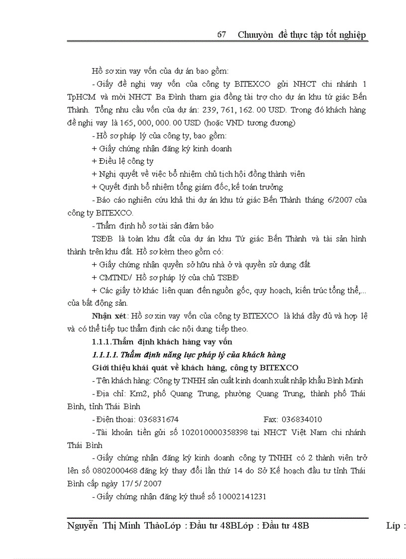 image for page Hoàn thiện công tác thẩm định các dự án vay vốn của nhóm khách hàng doanh nghiệp lớn tại Ngân hàng thương mại cổ phần công thương Việt Nam chi nhánh Ba Đình