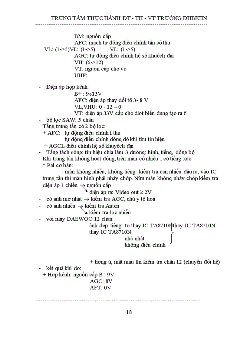 image for page Sửa chữa tivi màu