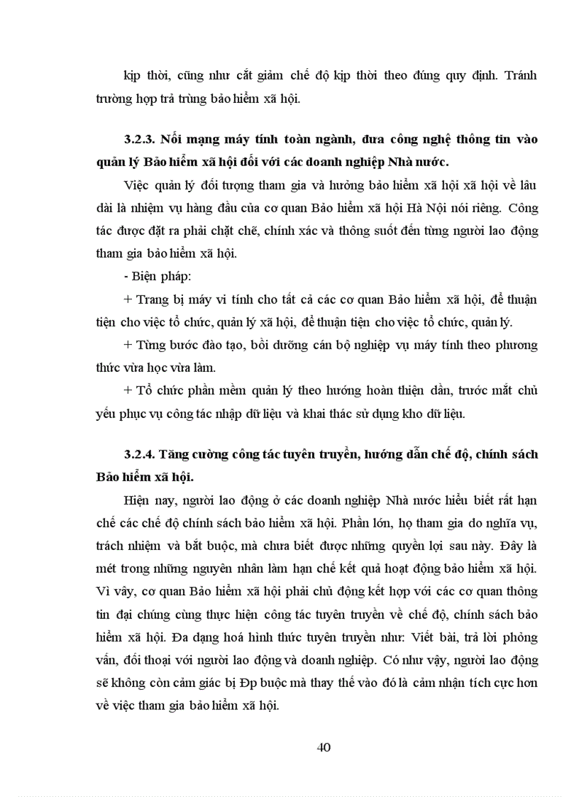 image for page Hoàn thiện công tác chi trả bảo hiểm xã hội cho người lao động trong doanh nghiệp Nhà nước ở thành phố Hà Nội