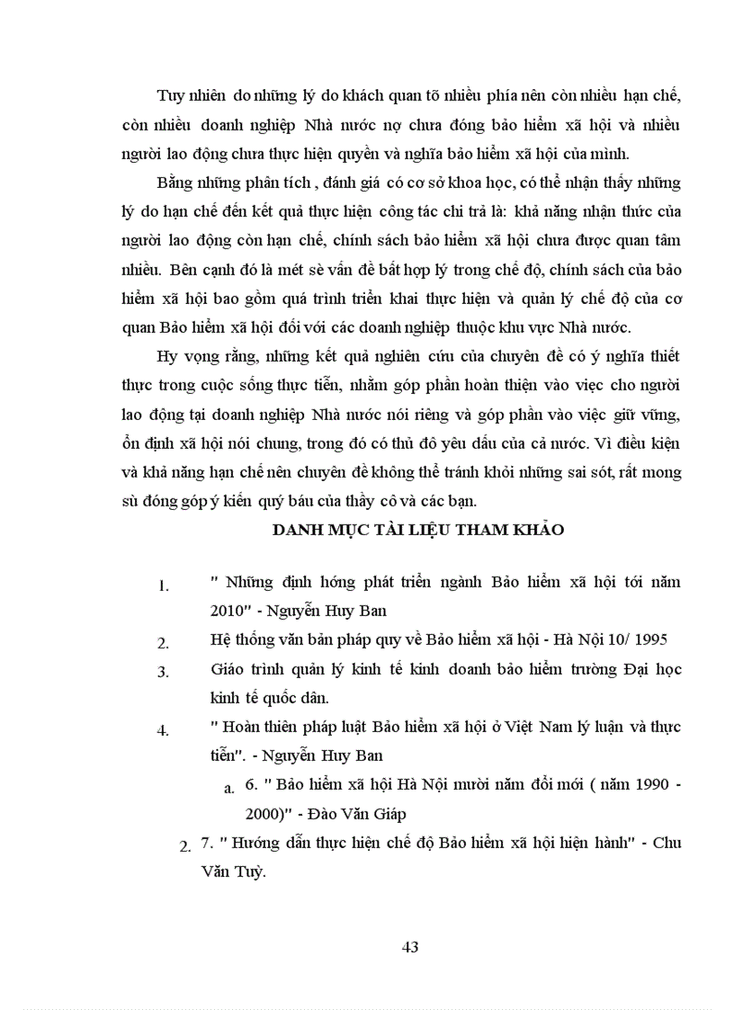 image for page Hoàn thiện công tác chi trả bảo hiểm xã hội cho người lao động trong doanh nghiệp Nhà nước ở thành phố Hà Nội