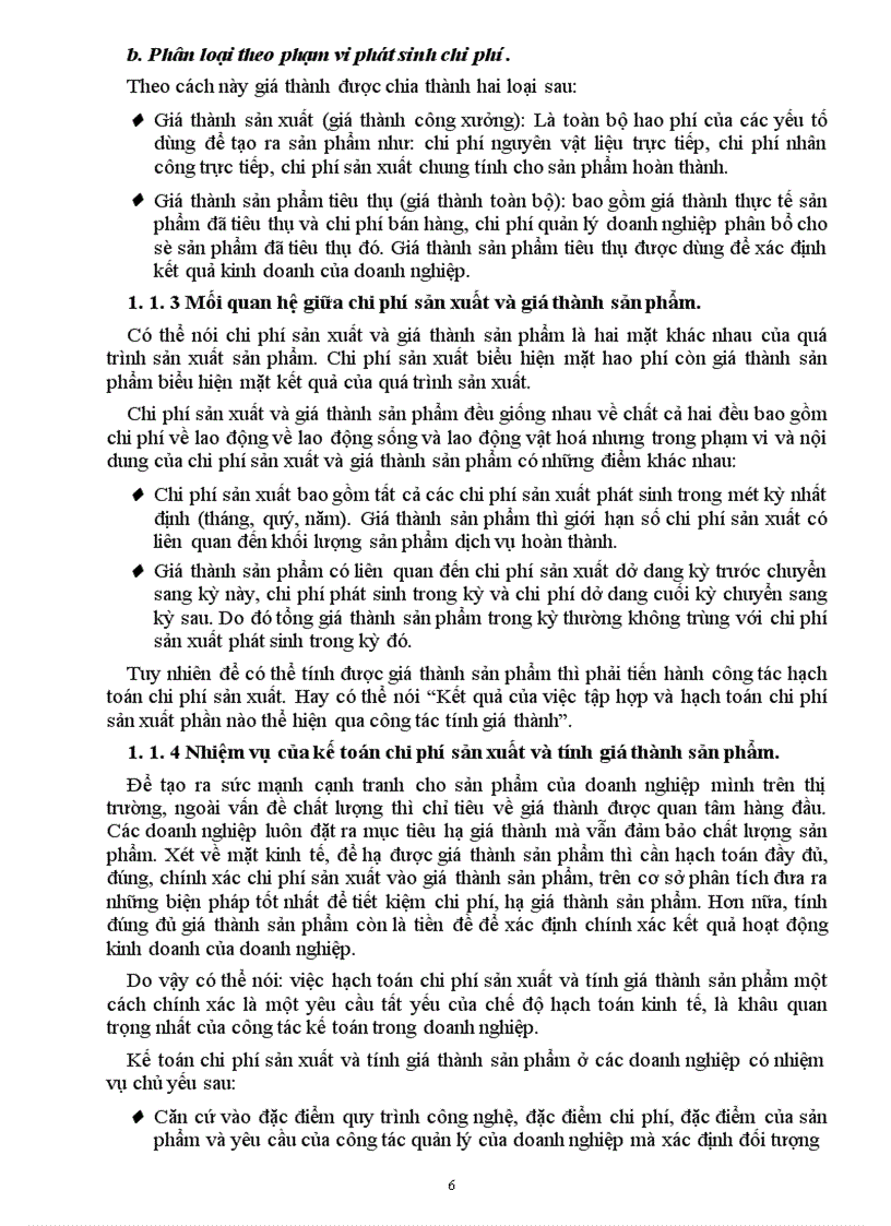 image for page Kế toán chi phí sản xuất và tính giá thành sản phẩm tại Công ty May 10
