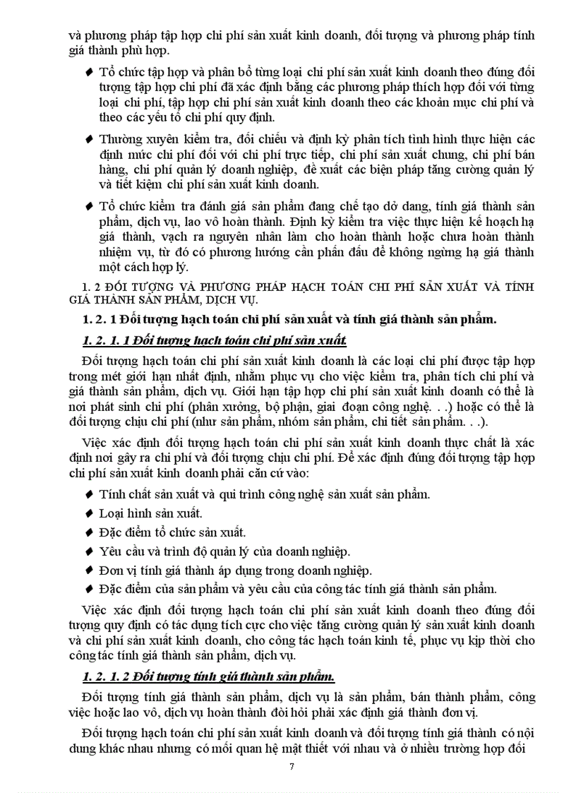 image for page Kế toán chi phí sản xuất và tính giá thành sản phẩm tại Công ty May 10
