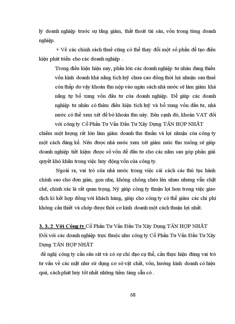 image for page Giải pháp và nâng cao hiệu quả sử dụng vốn tại Công ty Cổ Phần Tư Vấn Đầu Tư Xây Dựng TÂN HỢP NHẤT