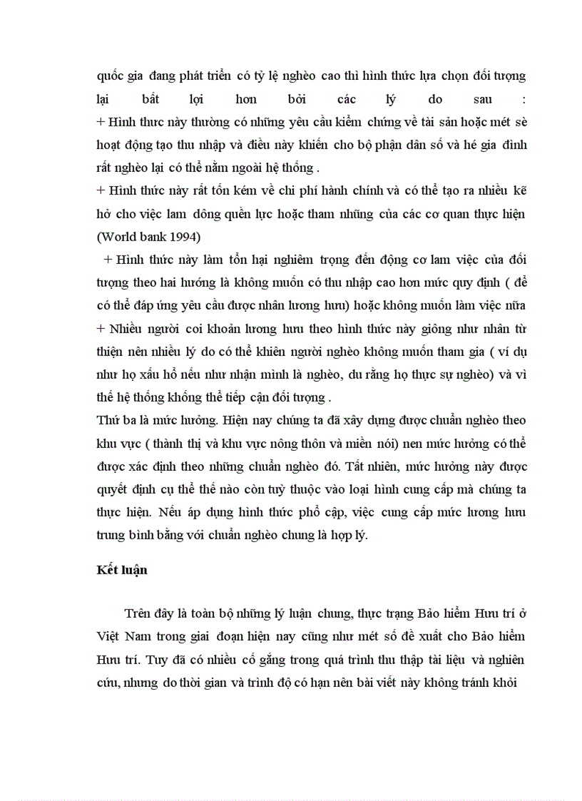 image for page Thực trạng bảo hiểm hưu trí ở Việt Nam trong giai đoạn hiện nay