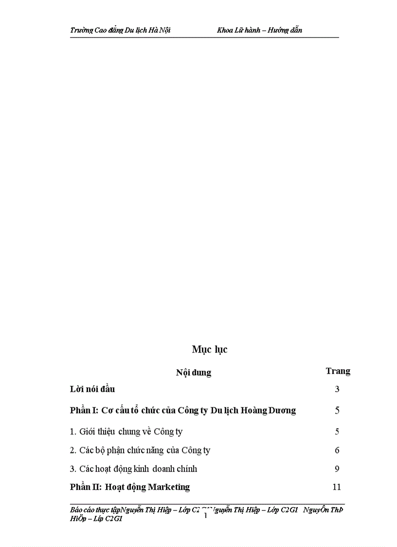 image for page Công ty Du lịch Hoàng Dương
