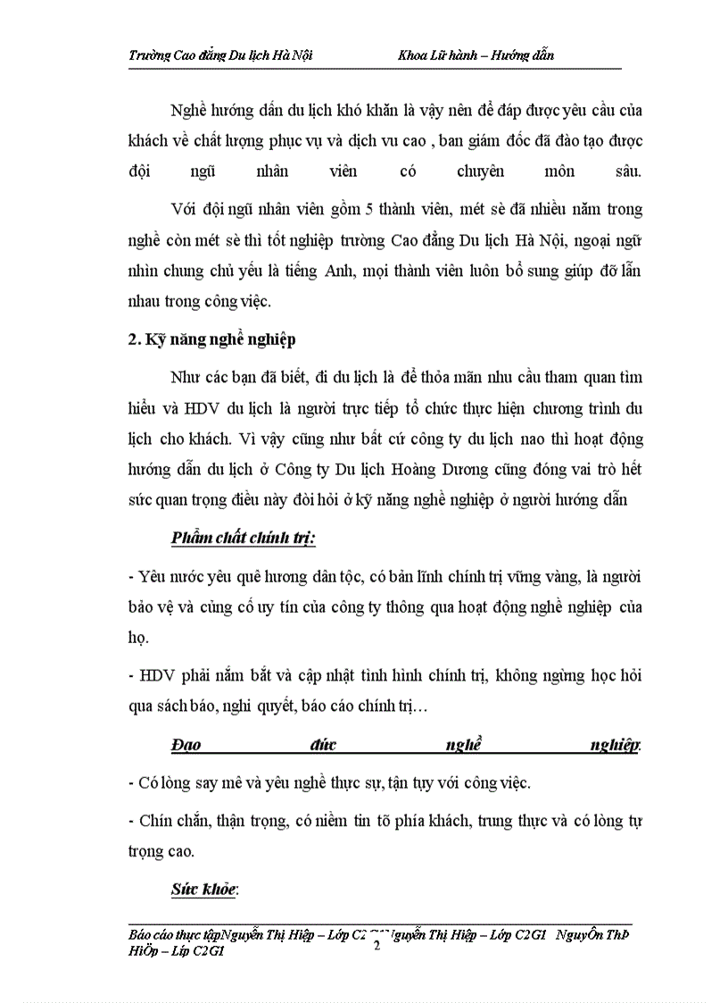 image for page Công ty Du lịch Hoàng Dương