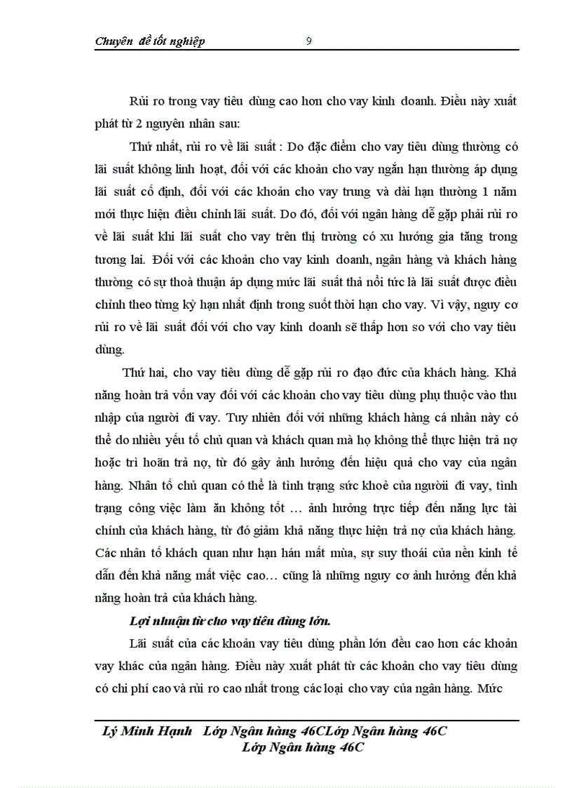 image for page Nâng cao hiệu quả cho vay tiêu dùng tại chi nhánh Ngân hàng nông nghiệp và phát triển nông thôn Hà Nội