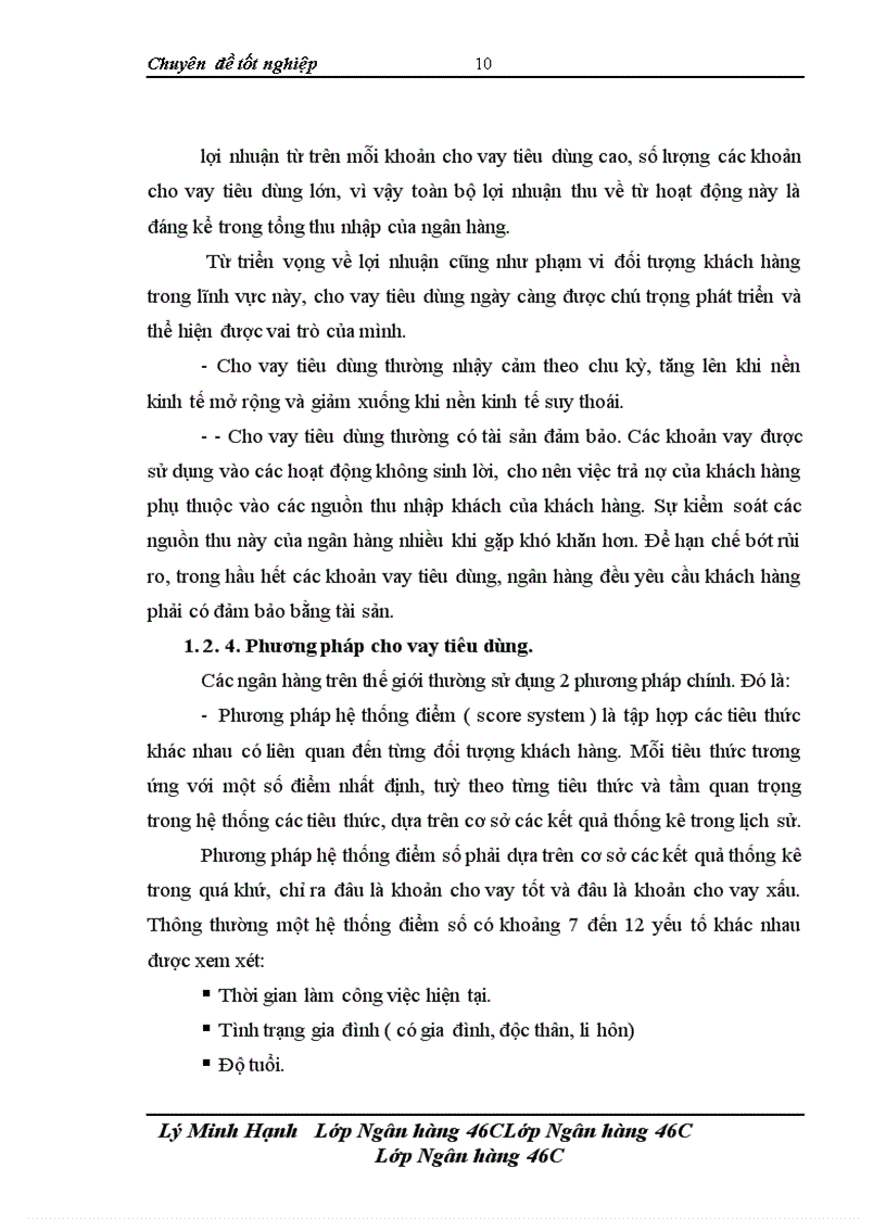 image for page Nâng cao hiệu quả cho vay tiêu dùng tại chi nhánh Ngân hàng nông nghiệp và phát triển nông thôn Hà Nội