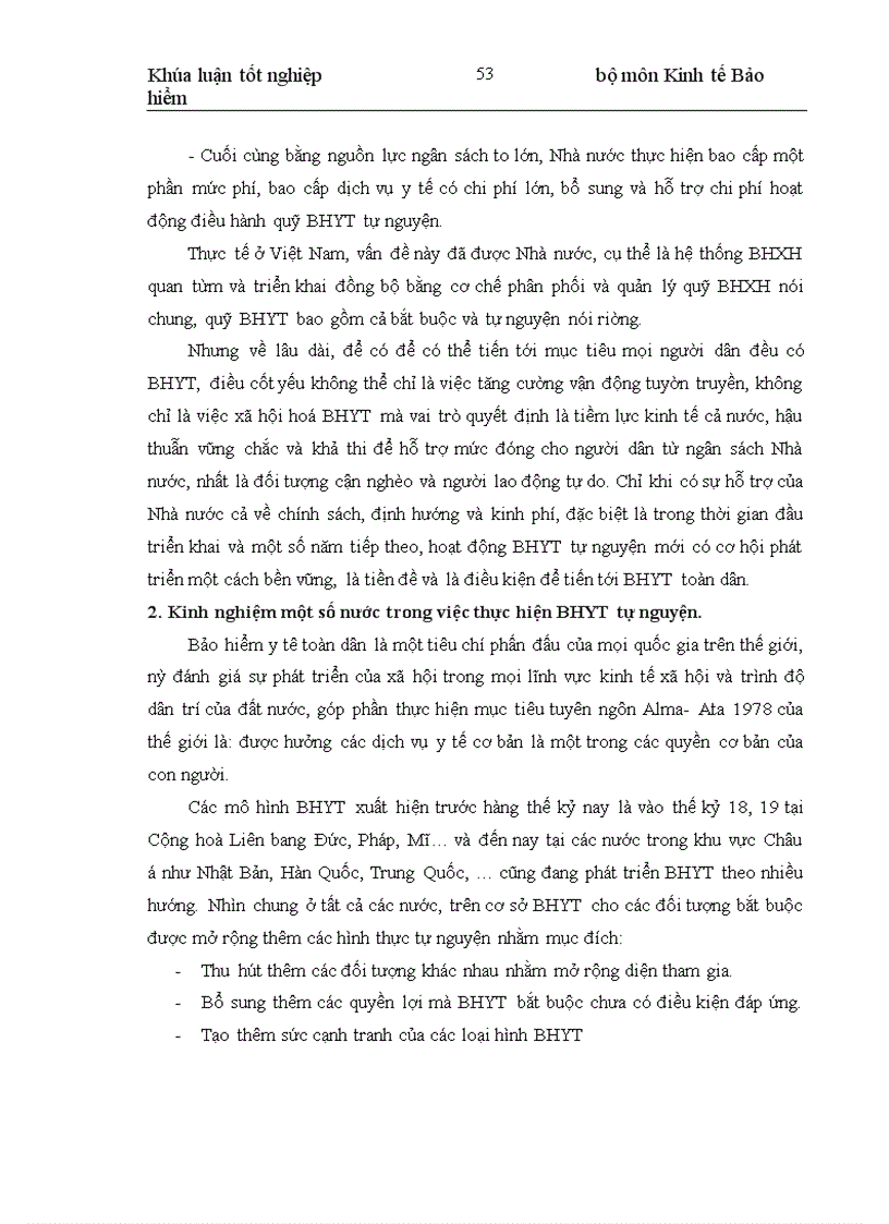 image for page Một số vấn đề về triển khai bảo hiểm y tế tự nguyện tại Bảo hiểm xã hội Việt Nam