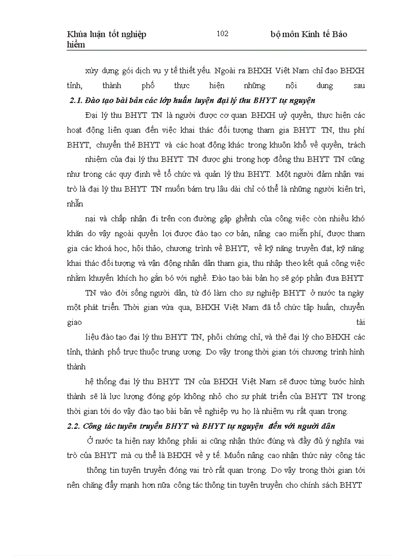 image for page Một số vấn đề về triển khai bảo hiểm y tế tự nguyện tại Bảo hiểm xã hội Việt Nam