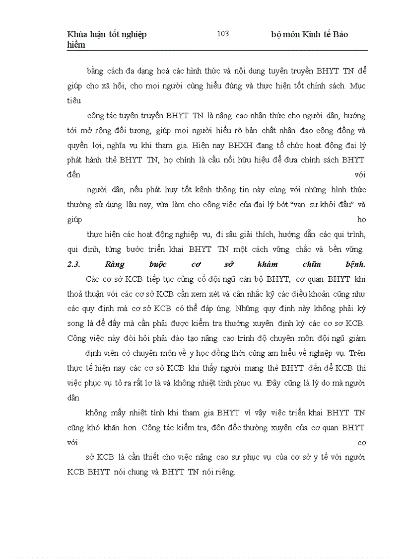 image for page Một số vấn đề về triển khai bảo hiểm y tế tự nguyện tại Bảo hiểm xã hội Việt Nam
