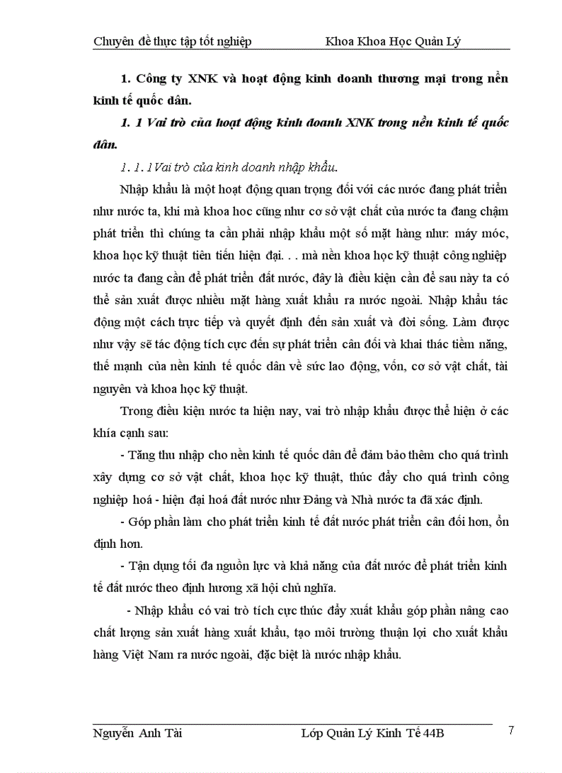 image for page Một số giải pháp thúc đẩy hoạt động sản xuất kinh doanh xuất nhập khẩu của Công ty cổ phần sản xuất dịch vụ xuất nhập khẩu Từ Liêm- TULTRACO
