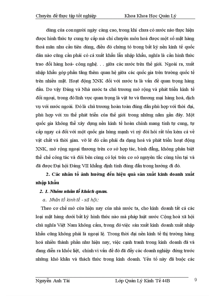 image for page Một số giải pháp thúc đẩy hoạt động sản xuất kinh doanh xuất nhập khẩu của Công ty cổ phần sản xuất dịch vụ xuất nhập khẩu Từ Liêm- TULTRACO