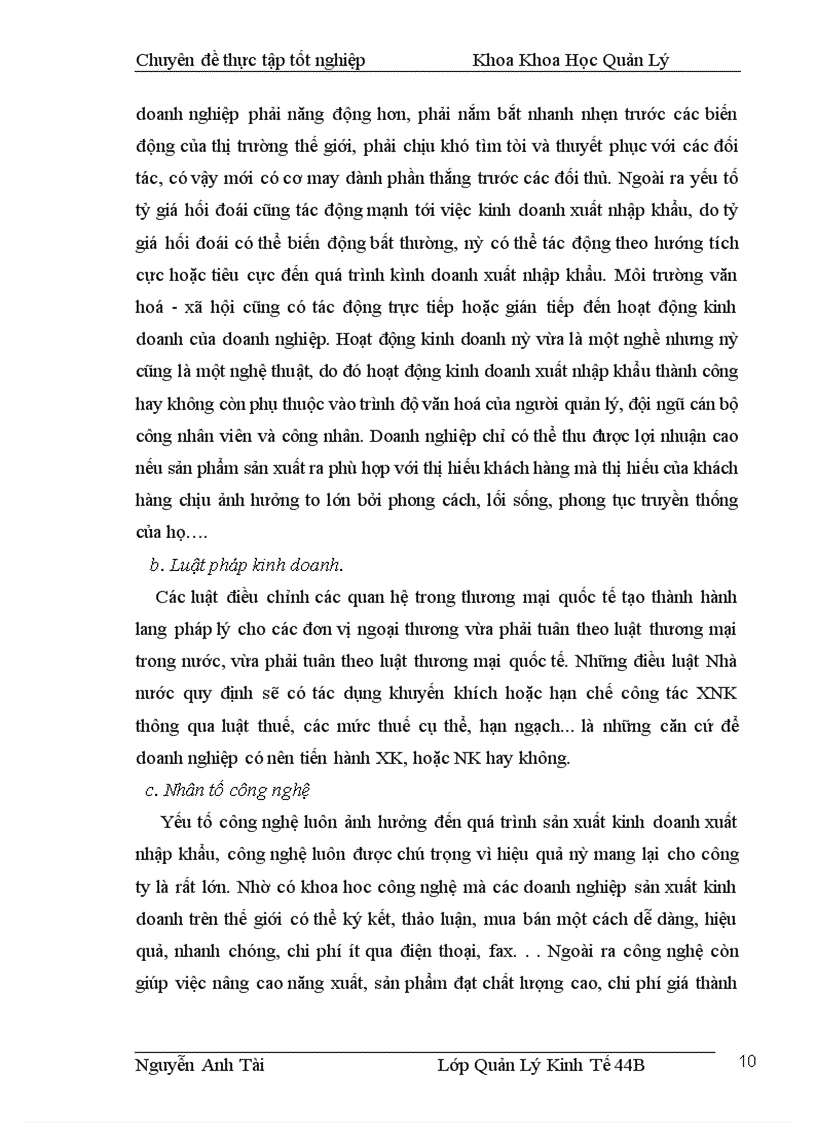 image for page Một số giải pháp thúc đẩy hoạt động sản xuất kinh doanh xuất nhập khẩu của Công ty cổ phần sản xuất dịch vụ xuất nhập khẩu Từ Liêm- TULTRACO