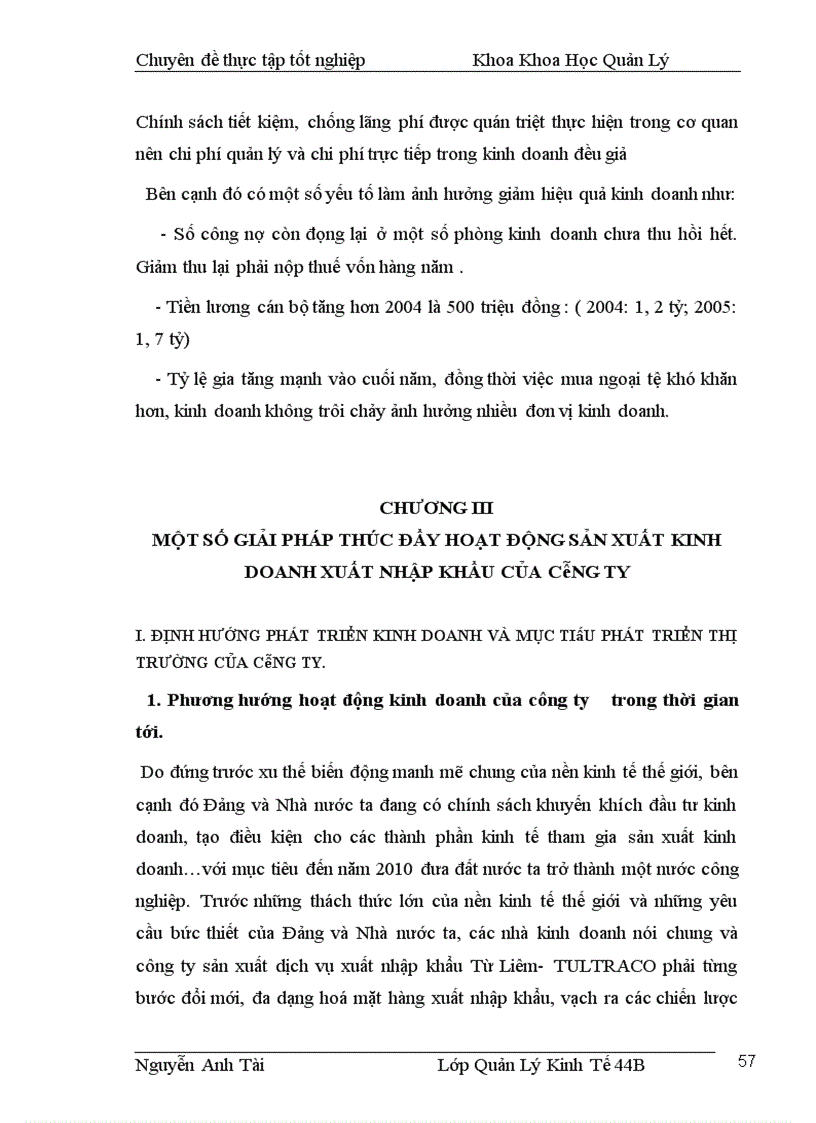 image for page Một số giải pháp thúc đẩy hoạt động sản xuất kinh doanh xuất nhập khẩu của Công ty cổ phần sản xuất dịch vụ xuất nhập khẩu Từ Liêm- TULTRACO