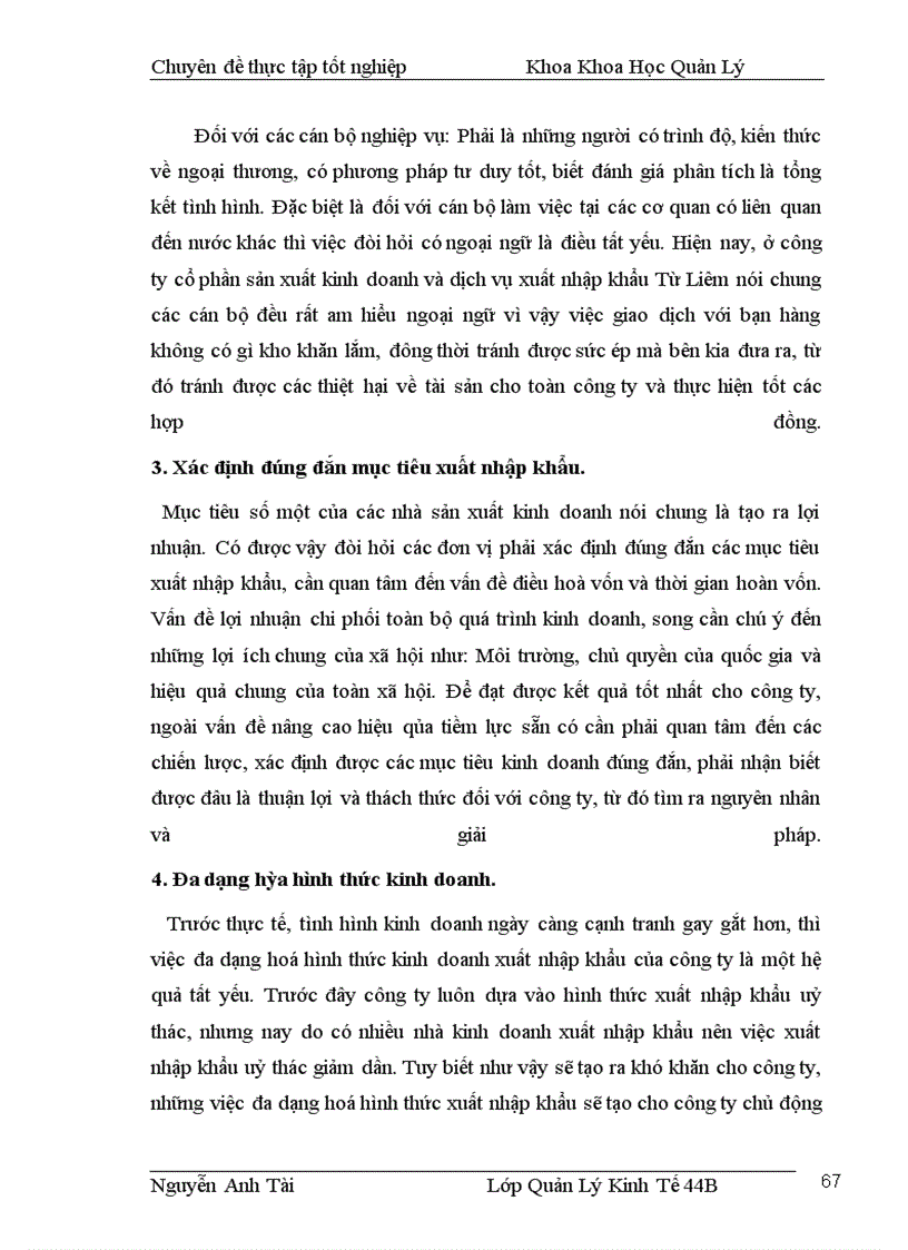 image for page Một số giải pháp thúc đẩy hoạt động sản xuất kinh doanh xuất nhập khẩu của Công ty cổ phần sản xuất dịch vụ xuất nhập khẩu Từ Liêm- TULTRACO