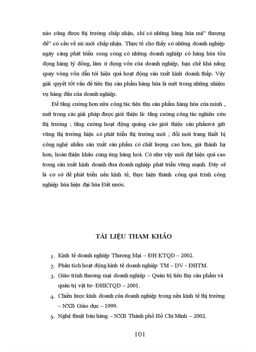 image for page Các biện pháp đẩy mạnh tiêu thụ hàng hoá tại Công ty TNHH úC ĐạI LợI