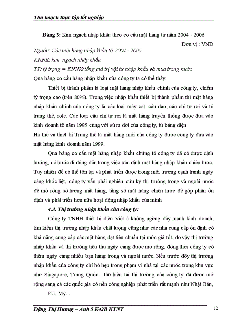 image for page Quy trình nhập khẩu tại công ty thiết bị điện Việt á- thực trạng và giải pháp