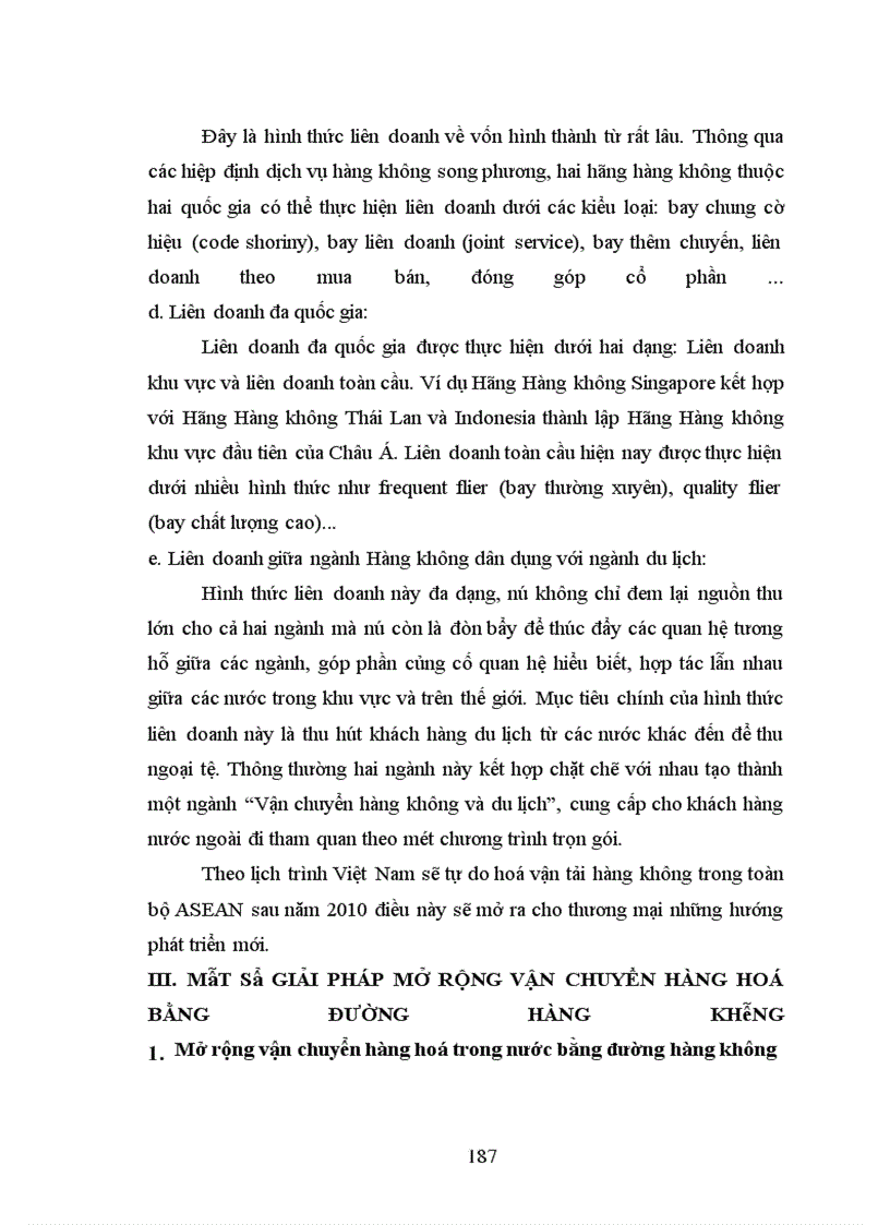 image for page Vận tải hàng không và sự phát triển của thương mại Việt Nam