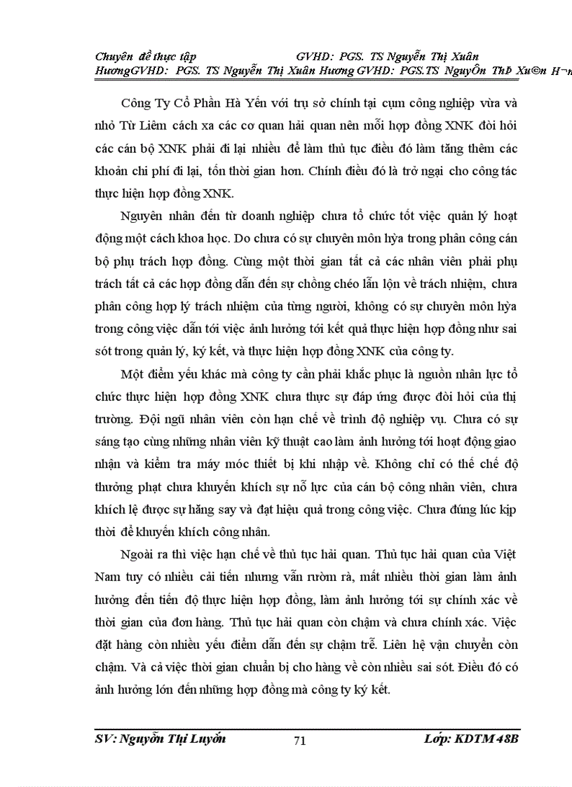 image for page Một số giải pháp nhằm hoàn thiện hoạt động thực hiện hợp đồng Xuất Nhập Khẩu tại công ty cổ phần Hà Yến