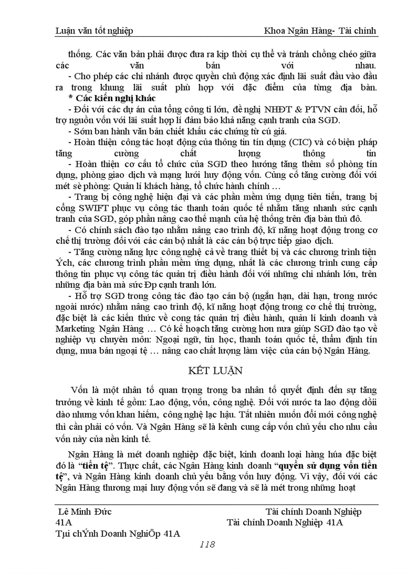 image for page Chiến lược huy động và phát triển nguồn vốn tại SGD I NHĐT&PTVN