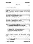 Công tác kế toán tại Công ty Cổ phần Tư vấn và Xây dựng Trường Giang