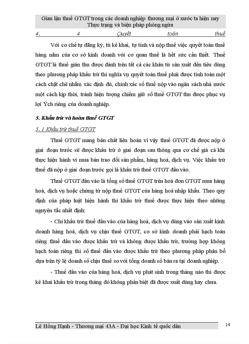 image for page Gian lận thuế GTGT trong các doanh nghiệp thương mại ở Việt Nam hiện nay và biện pháp phòng ngừa