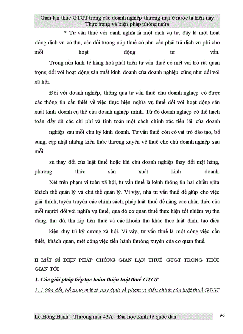image for page Gian lận thuế GTGT trong các doanh nghiệp thương mại ở Việt Nam hiện nay và biện pháp phòng ngừa