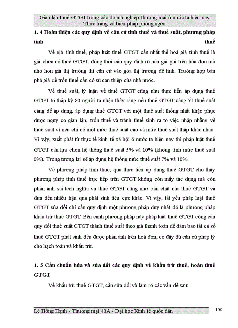 image for page Gian lận thuế GTGT trong các doanh nghiệp thương mại ở Việt Nam hiện nay và biện pháp phòng ngừa