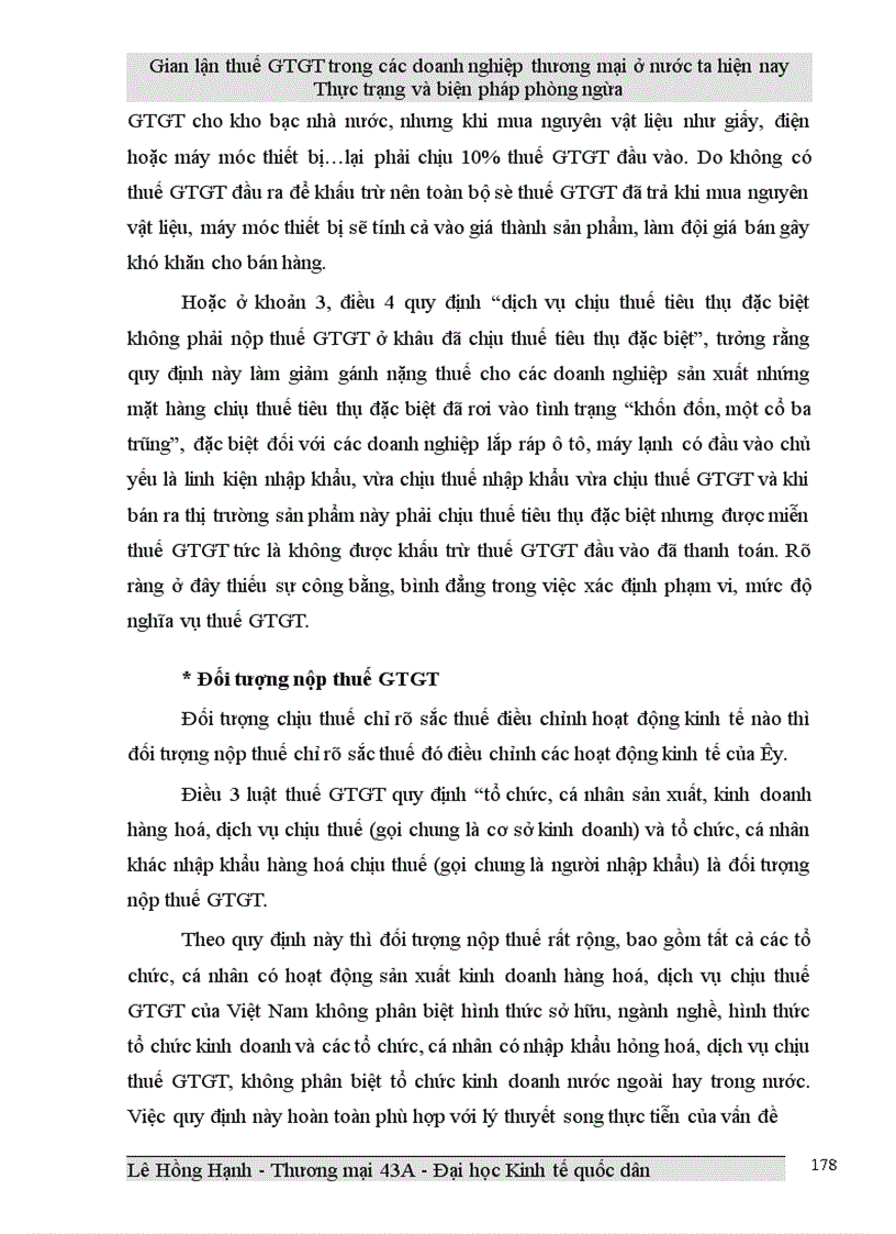 image for page Gian lận thuế GTGT trong các doanh nghiệp thương mại ở Việt Nam hiện nay và biện pháp phòng ngừa