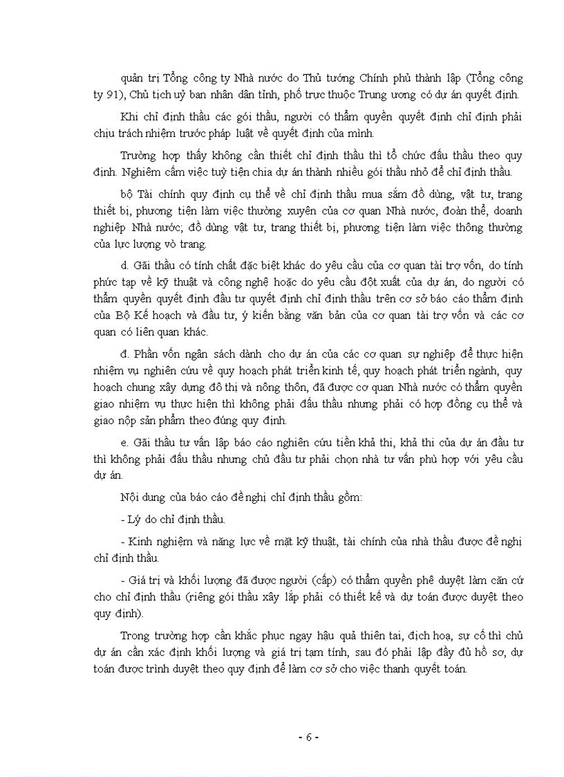 image for page Các giải pháp nhằm nâng cao hiệu quả công tác đấu thầu ở công ty xây dựng số 4