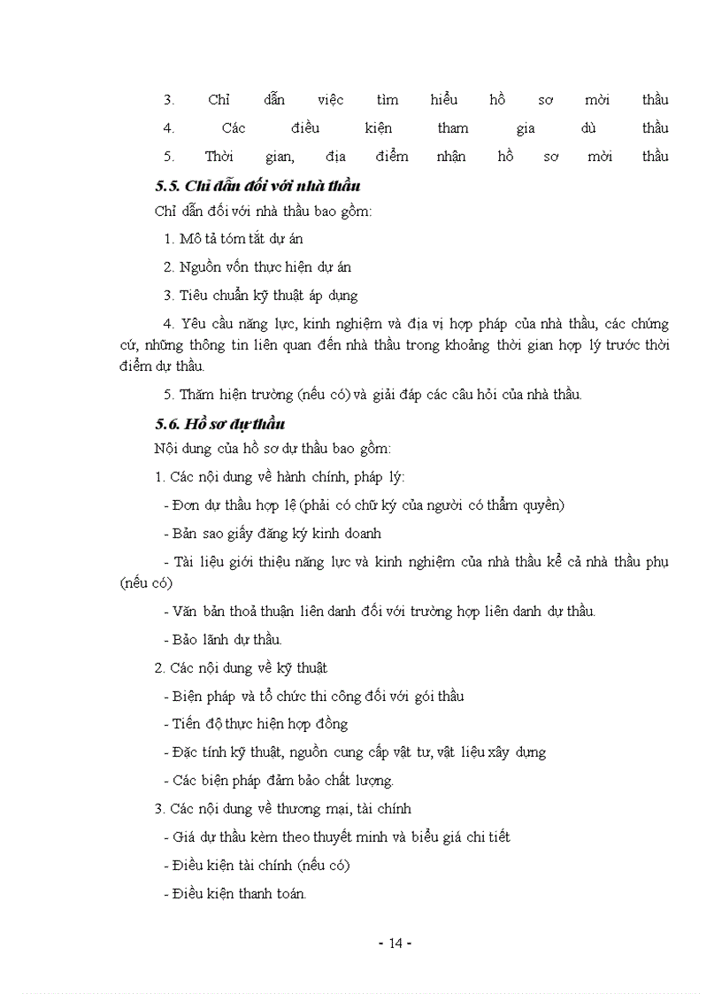 image for page Các giải pháp nhằm nâng cao hiệu quả công tác đấu thầu ở công ty xây dựng số 4