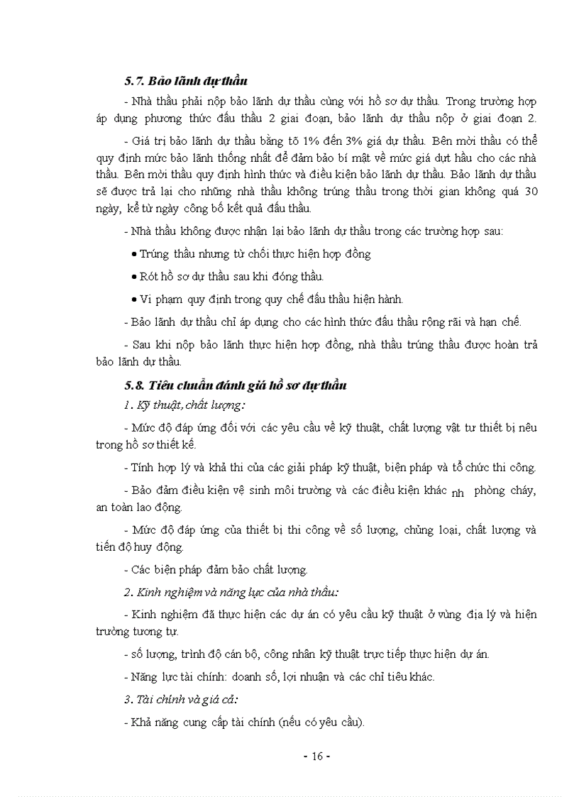 image for page Các giải pháp nhằm nâng cao hiệu quả công tác đấu thầu ở công ty xây dựng số 4