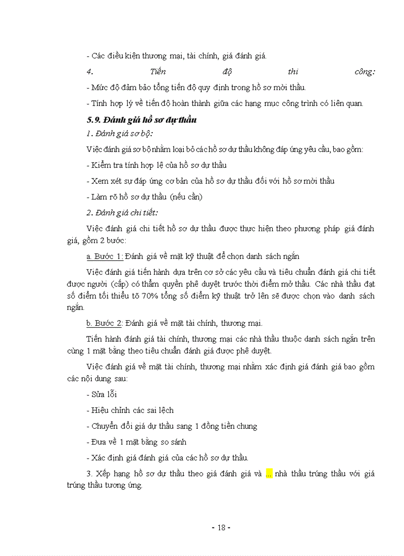image for page Các giải pháp nhằm nâng cao hiệu quả công tác đấu thầu ở công ty xây dựng số 4