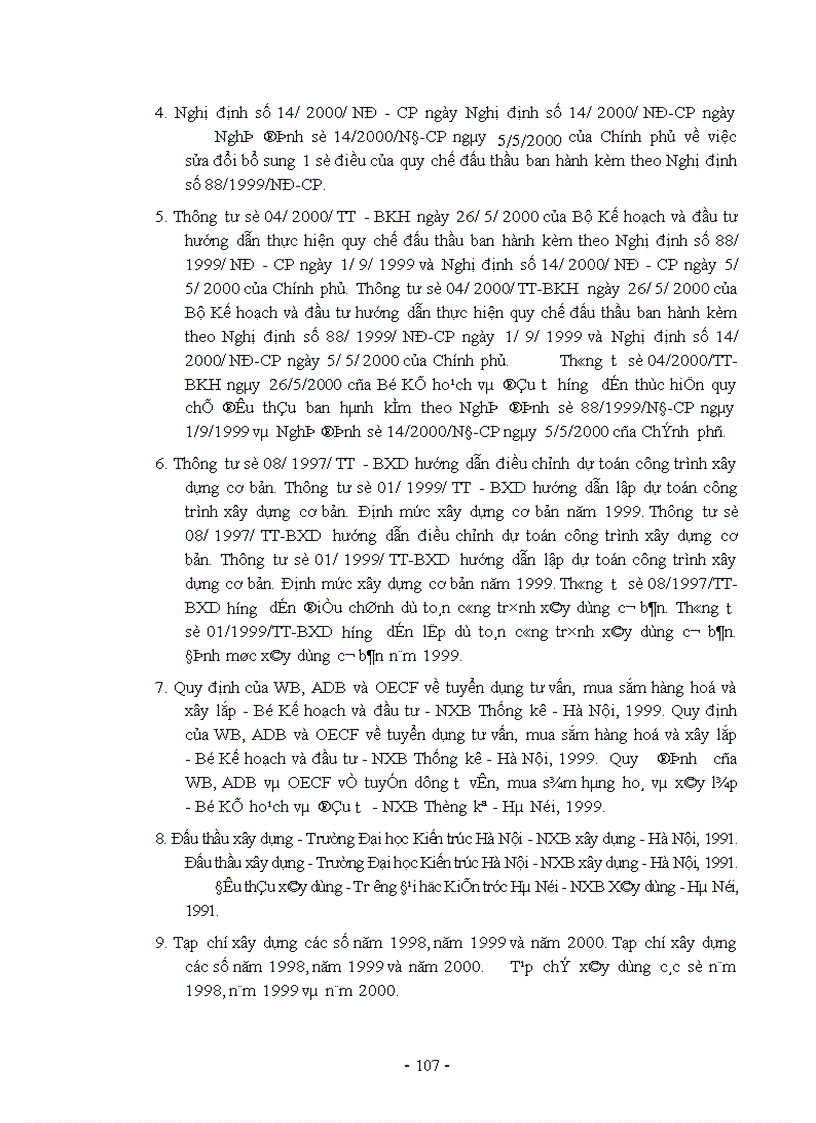 image for page Các giải pháp nhằm nâng cao hiệu quả công tác đấu thầu ở công ty xây dựng số 4