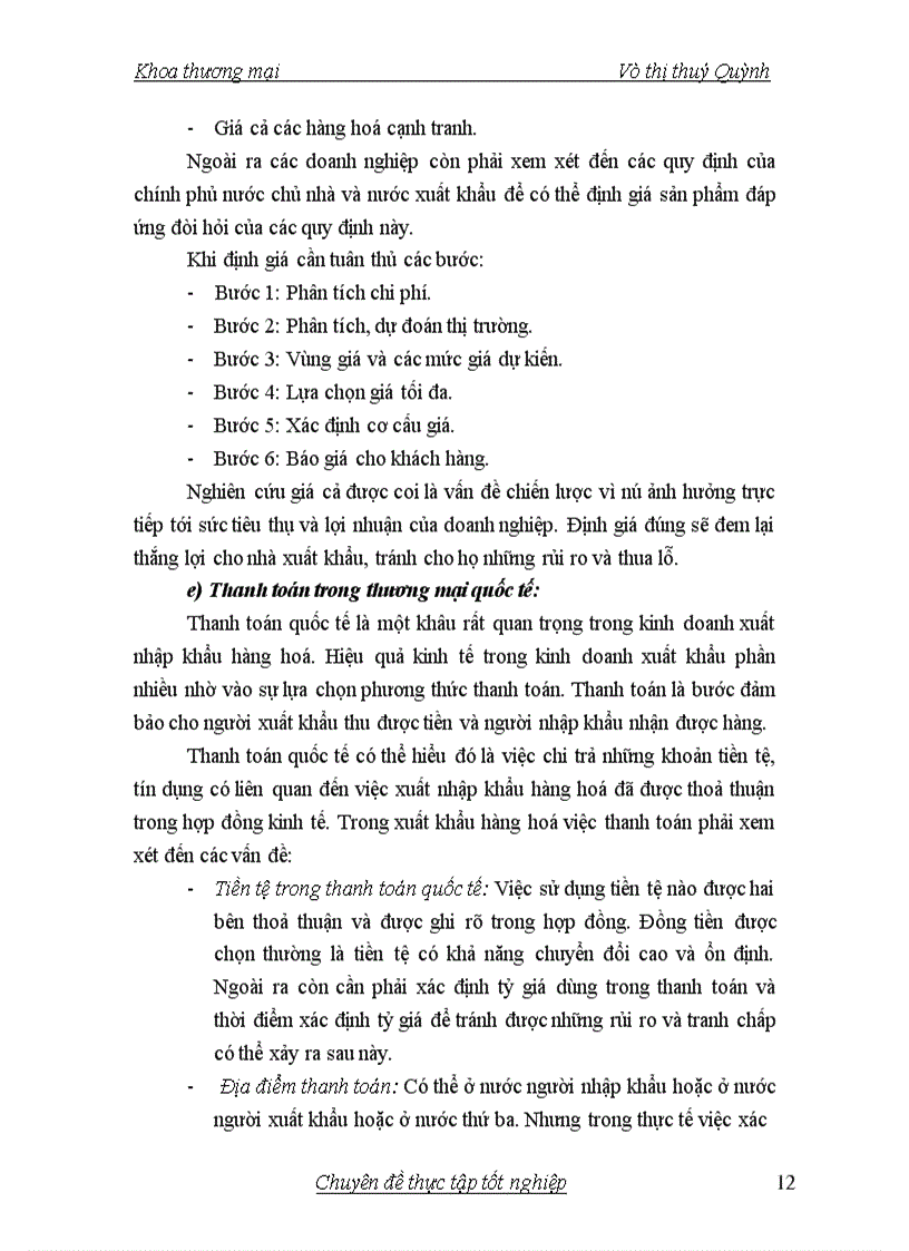 image for page Giải pháp để thúc đẩy xuất khẩu mây tre đan ở công ty xuất nhập khẩu Hà Tây