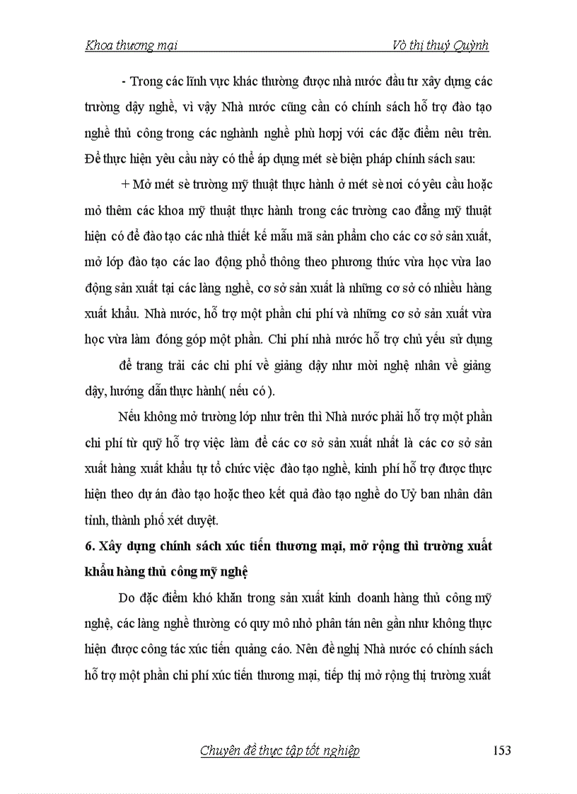 image for page Giải pháp để thúc đẩy xuất khẩu mây tre đan ở công ty xuất nhập khẩu Hà Tây